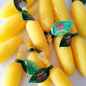 卡可莎玉米形果冻儿童年货节小零食休闲 小吃食品过年出游追剧