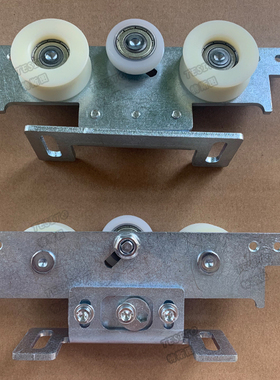 ES75电动门吊轮滑轮吊件多玛自动门通用吊轮75型轮子45mm轨道吊件