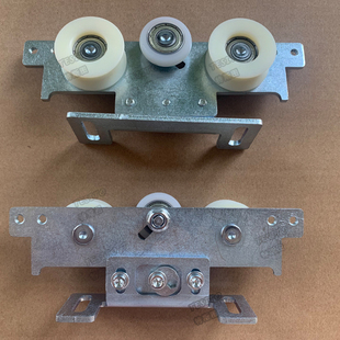 ES75电动门吊轮滑轮吊件多玛自动门通用吊轮75型轮子45mm轨道吊件