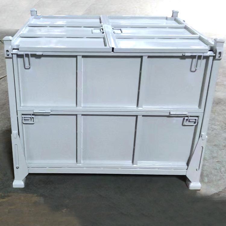 带盖金属箱上海智琳供应防尘物流包装箱折叠料箱量大优惠