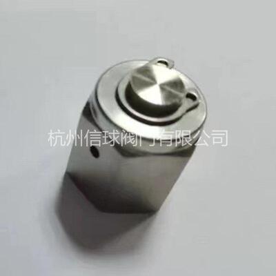 不锈钢316L内螺纹VCR堵头/镀银三件套CAP超纯净精密管Plug堵头1/4