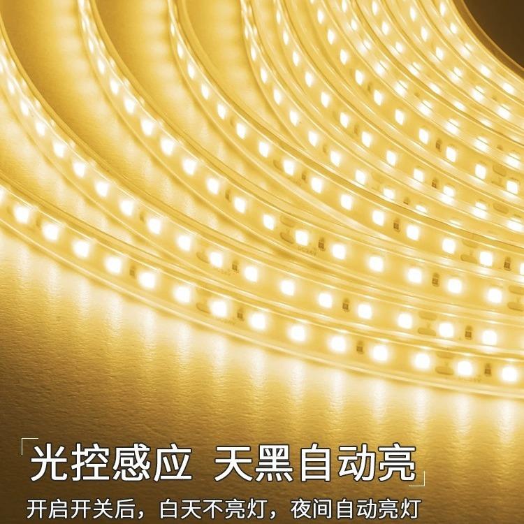 新款太阳能灯带外防水超ed灯带室外景亮观庭院l花户园PYD氛围灯