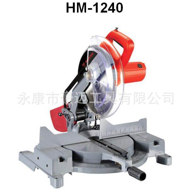豪迈工具 HM1240 12寸齿轮式 锯铝机/斜切锯/切割机 厂家直供