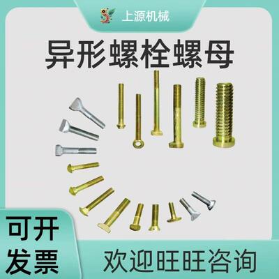 高强度异型多功能机器设备紧固配件非标小型异型螺栓螺母