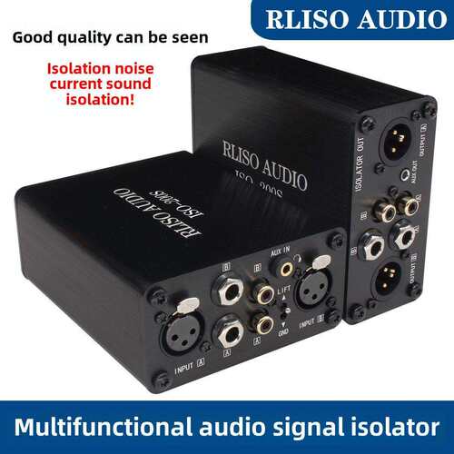 RLISO AUDIO ISO-200S 多功能音频隔离器 专业音频隔离去除电流声