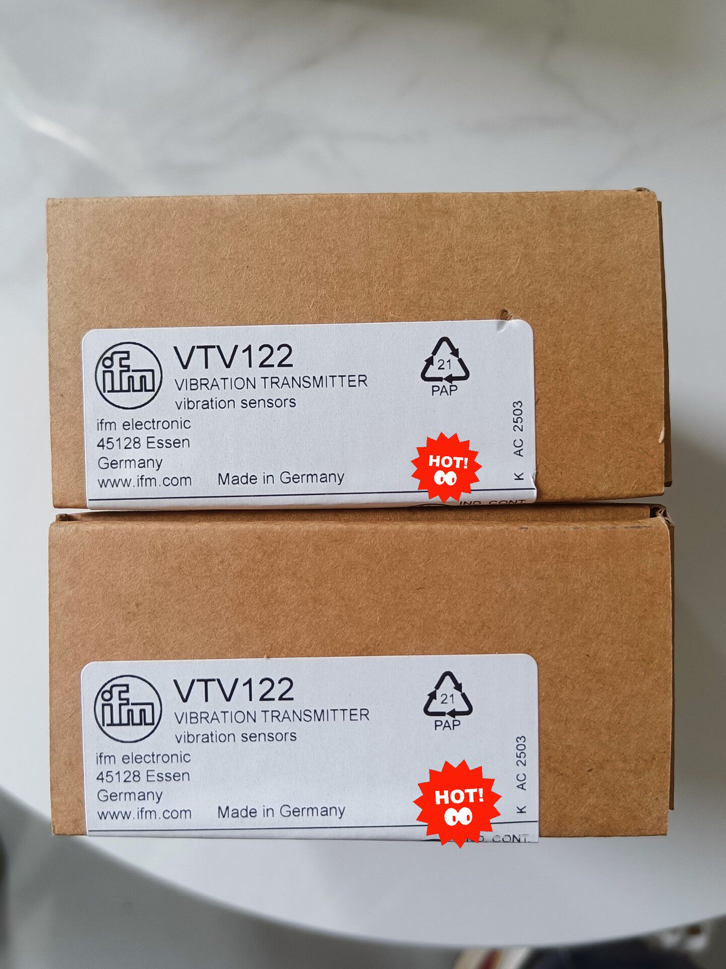 易福门传感器VTV122