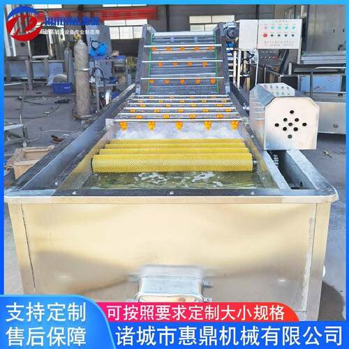厂家供应全自动果蔬清洗机全自动果蔬加工设备樱桃清洗机设备