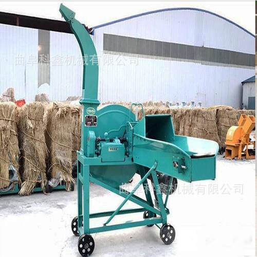 牛羊青储饲料加工用喷铡草机养殖用小型揉丝机干湿牧草粉碎机