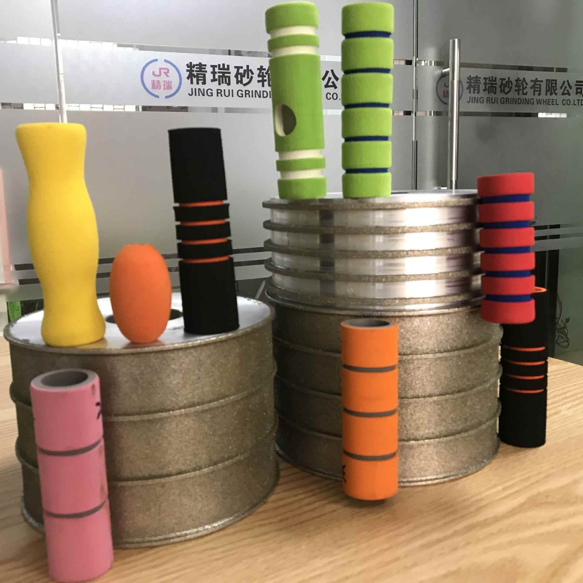 海绵EV镀A手柄类成型砂轮模具，电喷砂EVJOTA轮，款式多砂种齐砂