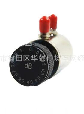 SMA-KK-6G旋转可调衰减器0.1dB步进单股衰减器6G旋钮手动式衰减器