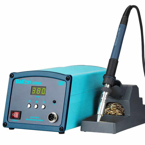 工业洛电烙铁调温bk1000高频台级bk2000a数显3300a铁大功率焊白光