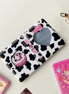 card holder kpop 3 Inch Mini Photo Album Photocard Id Holder