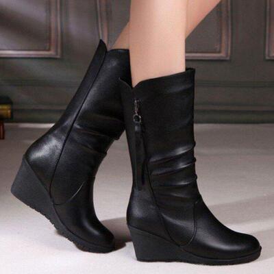 Thick soled Martin boots women
