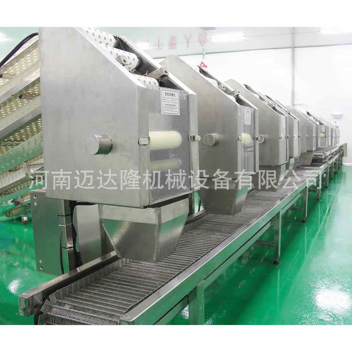 麻辣条机械定长切断机切条机辣片分切机麻辣食品切割机