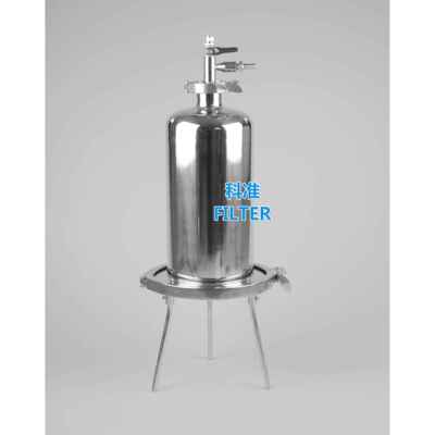 不锈钢桶式正负压平板膜过滤器 实验室除菌过滤器2/3L容积