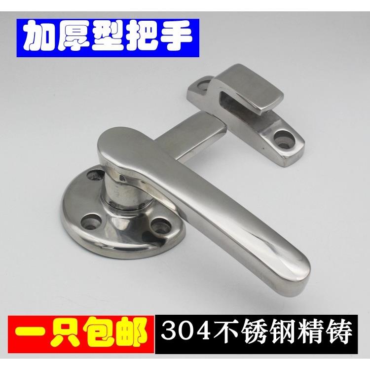 重型不锈钢把手SBJ601 加厚旋转把手 烤箱蒸柜门拉手工业设备门锁