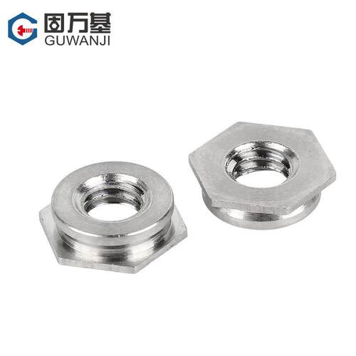 304不锈钢齐平螺母平齐螺母嵌入式薄片螺母压铆件FS-M2/2.5/3/4/5