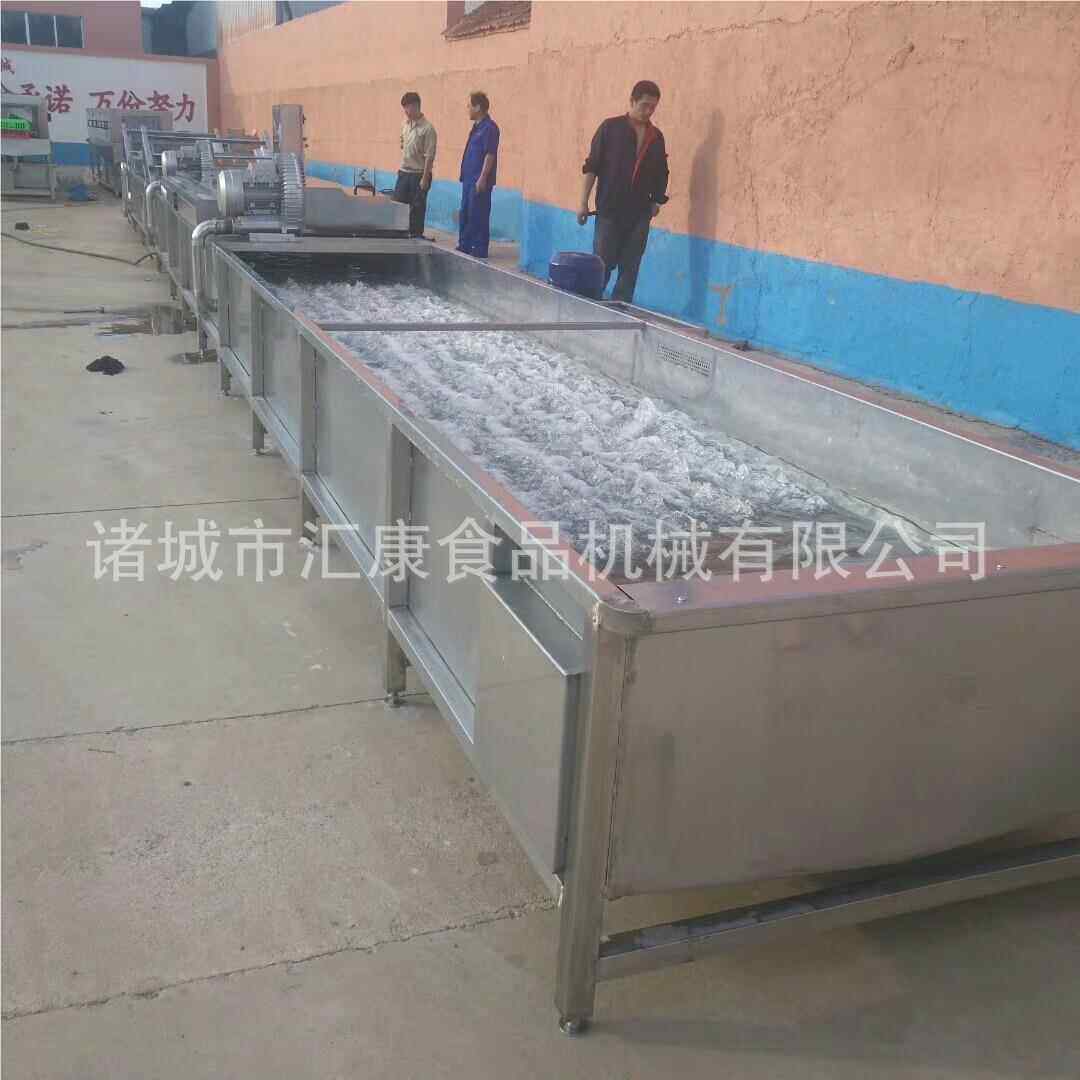 汇康机械桑葚水喷淋机清洗 蓝莓杨741梅隧道域式清洗格流水线价优