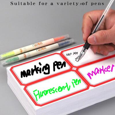 Self Adhesive Large Label with Blank Self-adhesive Sticky No