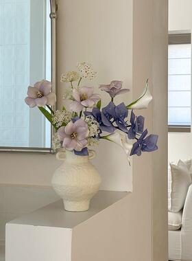 花束客厅插花花瓶花艺彷真花轻奢高端假花装饰摆饰设计感拍照摆设