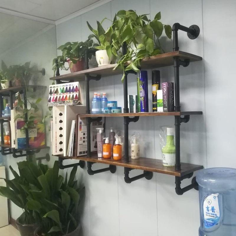 美式现代上墙壁挂置物架乡村简约客厅卧室可放置绿植创意装饰架