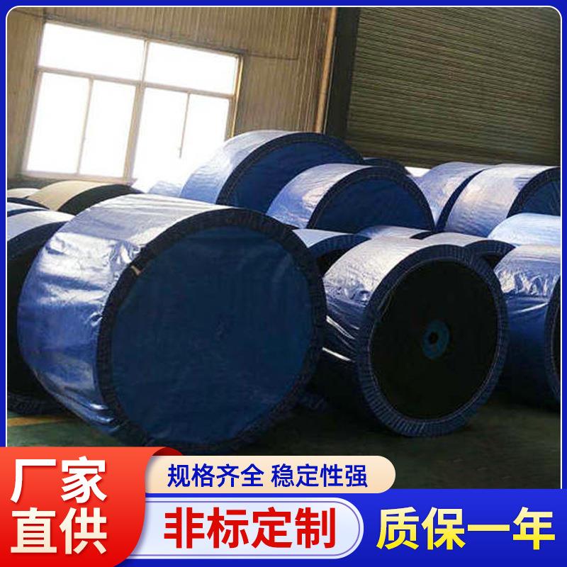 厂家尼龙环形传输带挡边耐高温防滑工业传送带矿山橡胶输送带