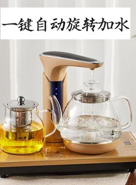 全自动上水壶智能旋转煮泡茶电热烧水壶茶台一体功夫茶具套装煮水