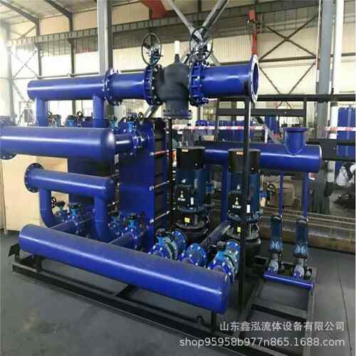 供应热水站工业、民用连续供暖系统压力罐囊式定压机组变频水泵