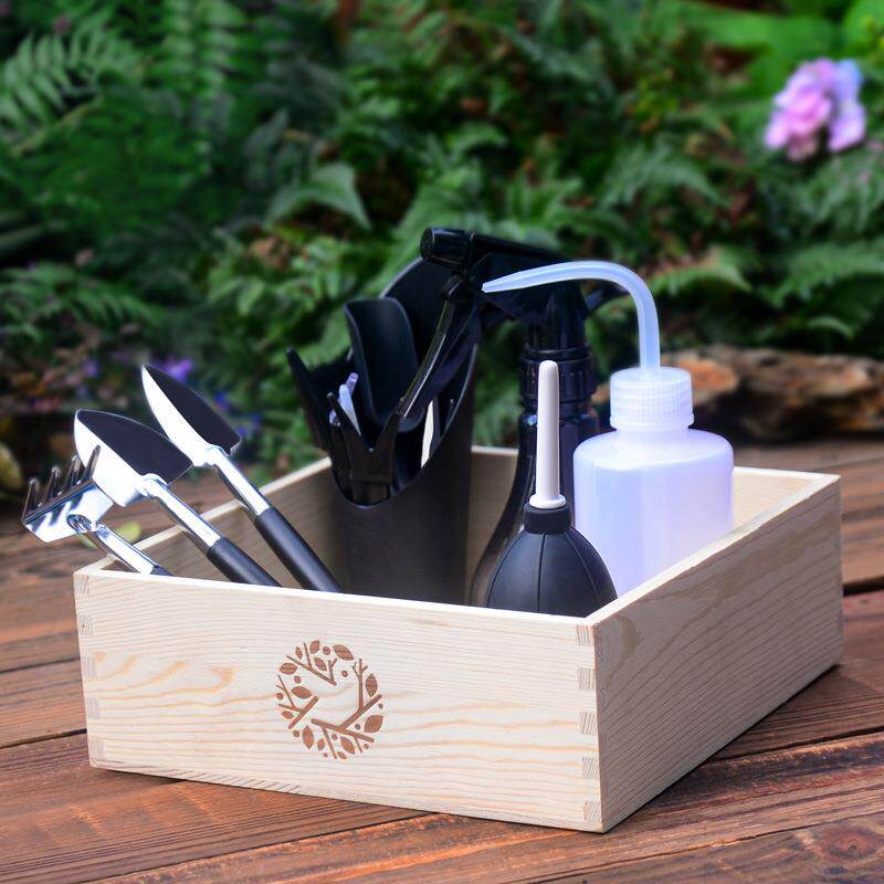多肉植物园艺工具套装组合养花种菜迷你组合喷壶剪刀用品厂家