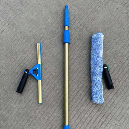 擦窗神器万向玻璃刮伸缩杆保洁专用的刮子水器清洁工具涂水器