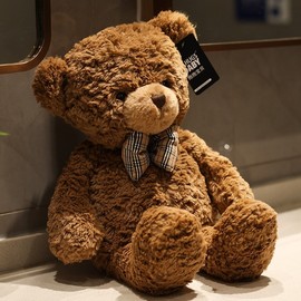 泰迪熊公仔抱抱熊睡觉抱毛绒玩具，小熊玩偶七夕送女友娃娃生日礼物