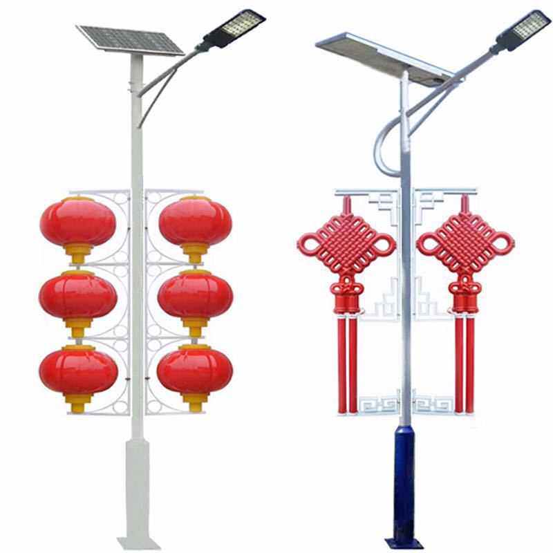 路灯装饰灯中国亚克结灯箱中国挂力米结户外广告牌12.发光杆led
