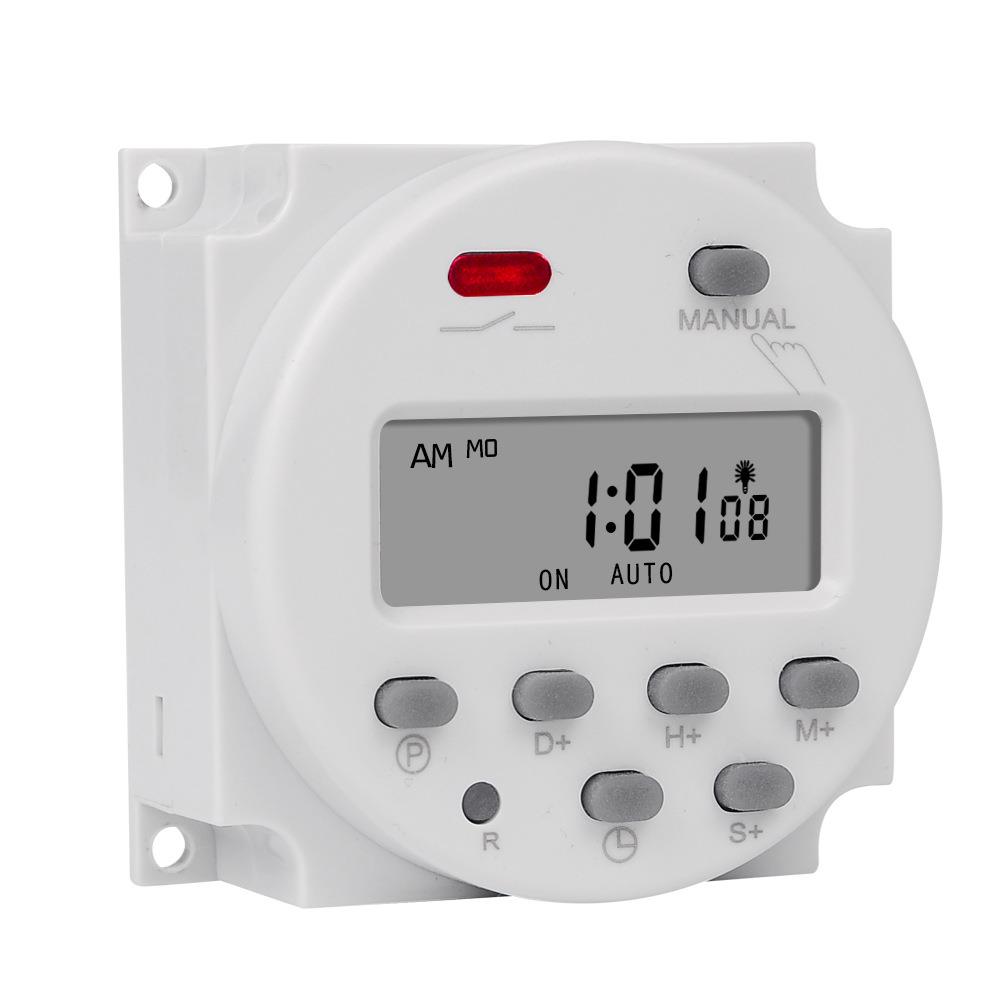 CN101S-4电源时控开关倒计时智能开关定时器控制间隔小1秒12V