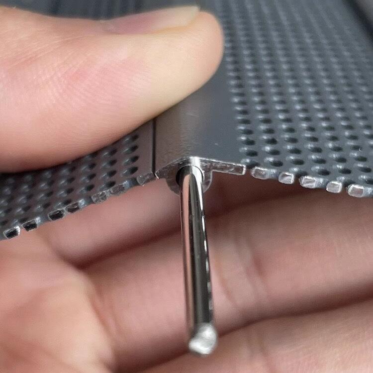 极窄金刚网折叠推拉式隐形纱门定制防蚊鼠防盗锁沙窗铝合金可拆洗