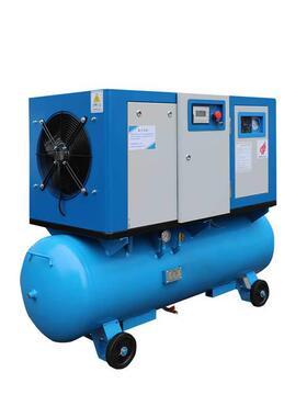 永莹永磁变频螺杆空压机7.5kw一体式螺杆机0.8Mpa立方8-10公斤压