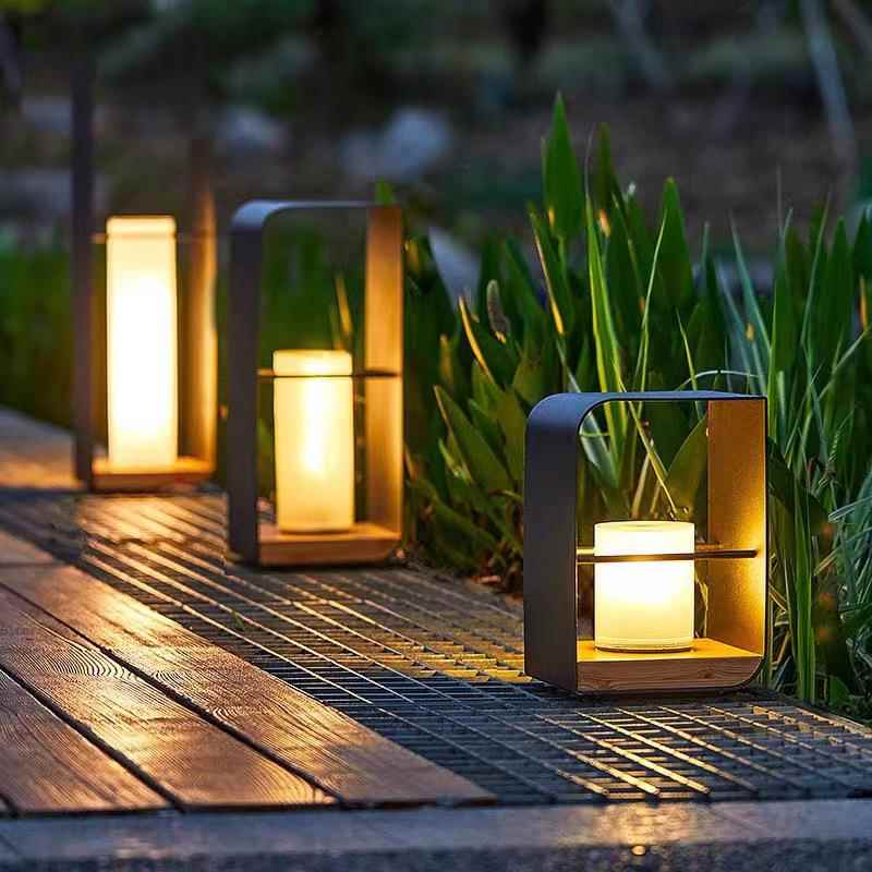 太阳能草坪灯户外灯防水庭院灯室外露台装饰景观灯别墅花园落地灯