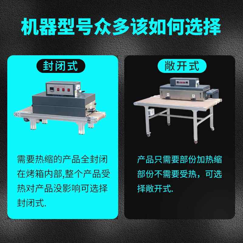 自动热缩管缘烘烤机N-848BL线绝套管束隧道炉加收缩机敞开热封闭