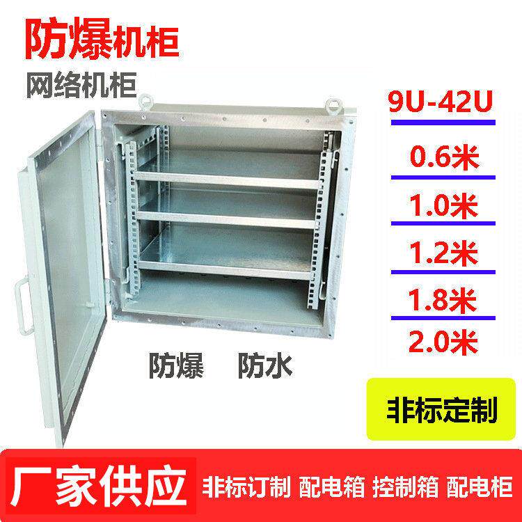 防爆网络机柜交换机服务器防水机柜6u9U-42U监控设备箱机柜直供