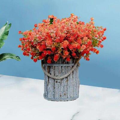 Home Decor Flowers All-weather Artificial Flowers Bundle