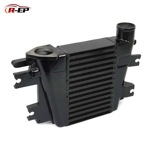 汽车中冷器板式Patrol Y61 ZD30 3.0 TD 97-07 黑色铝制散热器