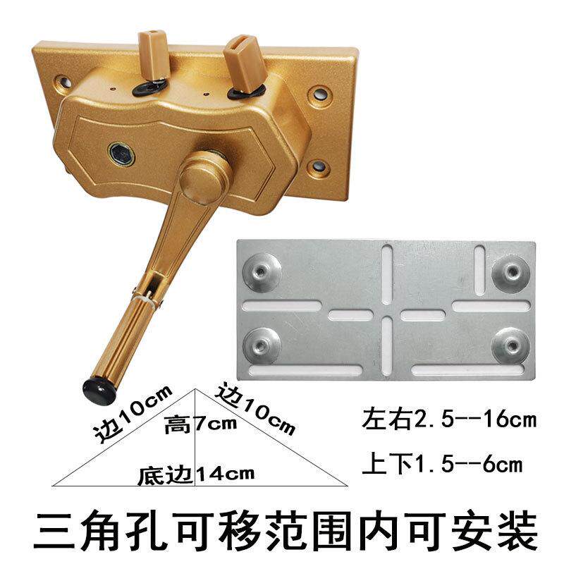 晾衣架手摇器阳台手柄式升降器凉衣晒衣架摇手器配件手动摇把