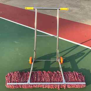 手推式墩布车工厂车间保洁篮球馆专用尘推拖布仓库拖地户外大拖把