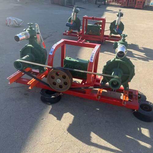 拖拉机双座位水泵机组3寸4寸高扬程抽水泵6寸8寸大流量离心泵