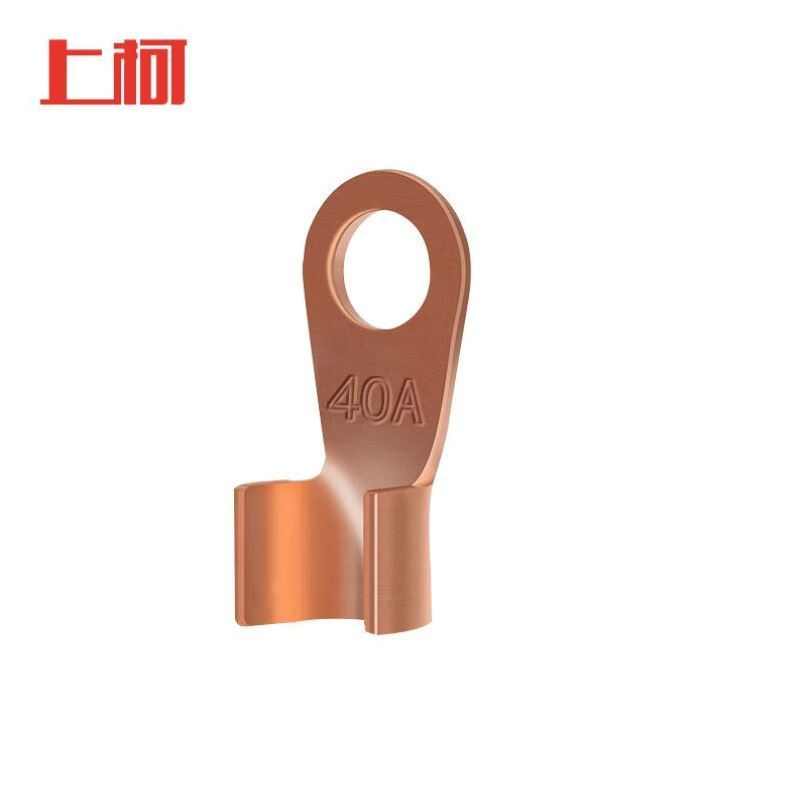 上柯E1094电机用铜线耳开口铜鼻接线端子40A压线4-10平方内100