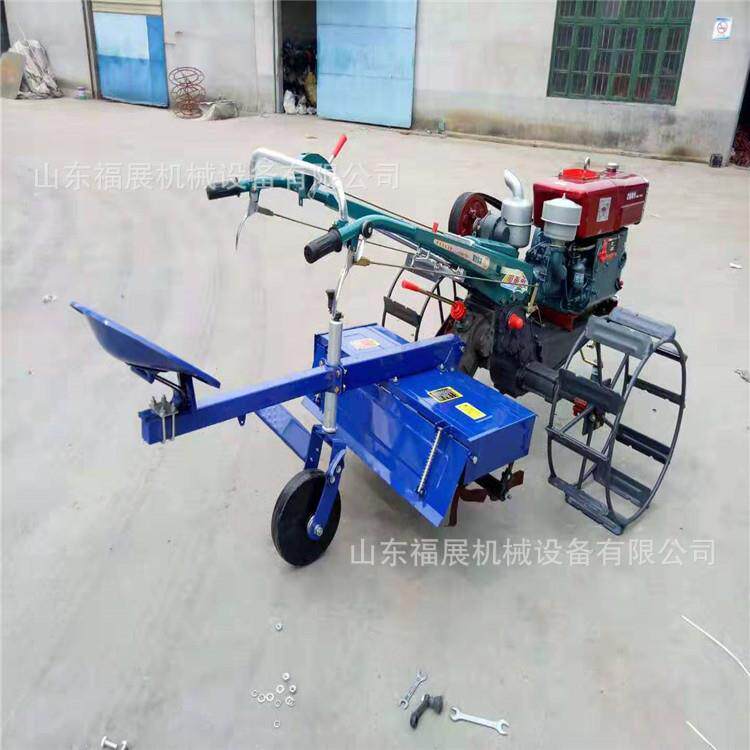 农用手扶拖拉机多少钱 带防滑轮12马力旋耕机 柴油微耕机厂家