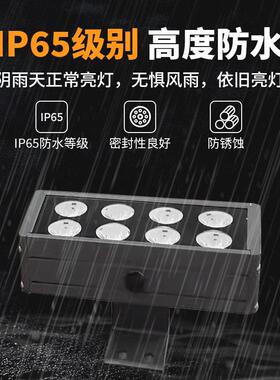 新品热销一子束光投光灯L297ED户外防亮水束光灯 化外墙柱投 射灯