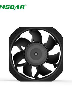 EC210025交流散热风扇22cm轴流机220v大风量排气扇8工风业机柜散0