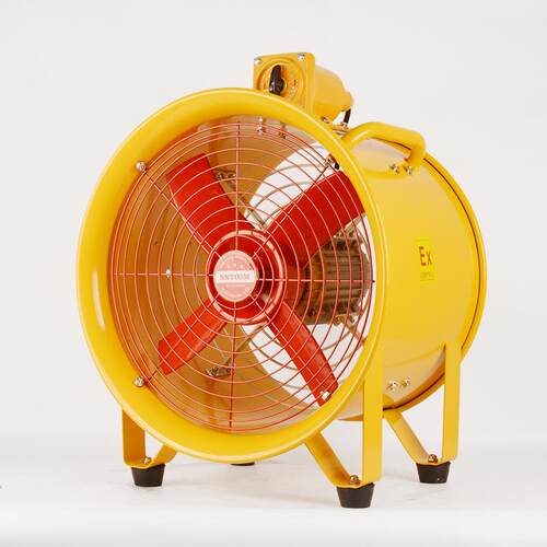 防爆手提轴流风机BSFT-300船用手提风机防爆SHT-400 SFT-500 12寸