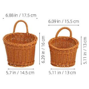 Hand Woven Garlic Pcs Storage Ginger Basket Potato Onion