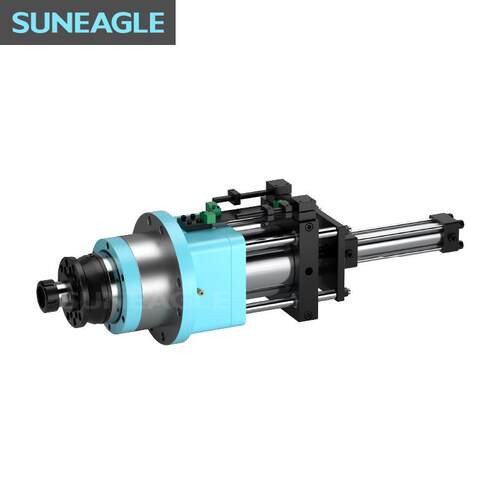 台州神鹰机床厂钻孔动力头新型液压进给150水车式主轴钻头cnc钻头